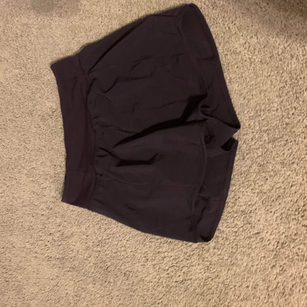 LULULEMON DARK PLUM SHORTS